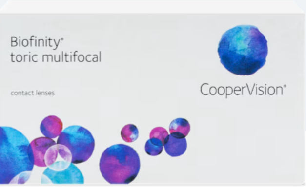 Cooper Vision Multifocal Toric Biofinity 6pk