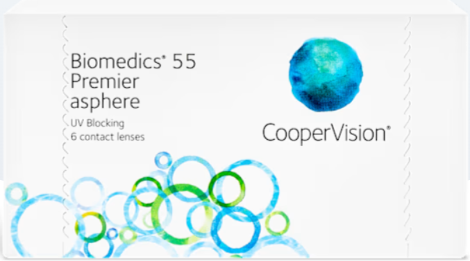 Cooper Vision Sphere Biomedics 55 Premier 6pk