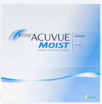 Johnson&Johnson Sphere 1-Day Acuvue Moist 90pk