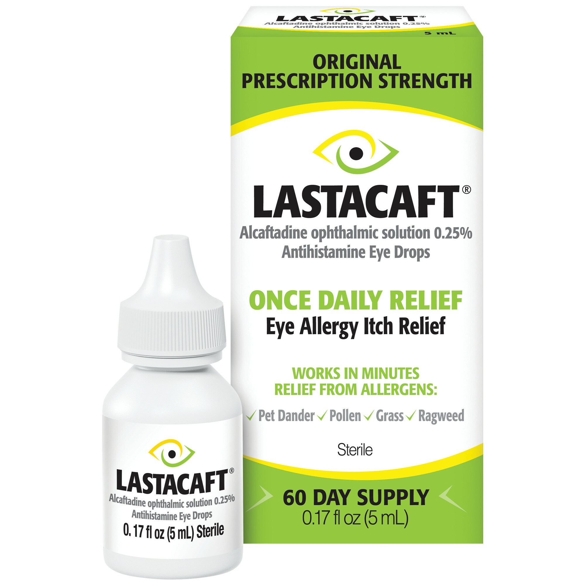 LASTACAFT OTC 1 x 5mL