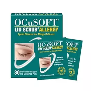 OCuSOFT LID SCRUB ALLERGY PRE-MOISTENED PADS 30/BOX